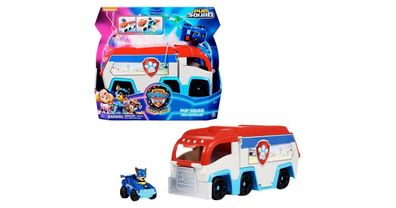Spin Master Paw Patrol: Der Mighty Kinofilm, Pup Squad Patroller Teamfahrzeu, Spielfa