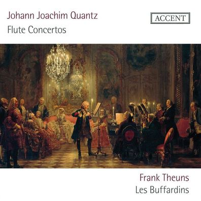 Johann Joachim Quantz (1697-1773): Flötenkonzerte in d-moll, G-Dur, g-moll, a-moll -