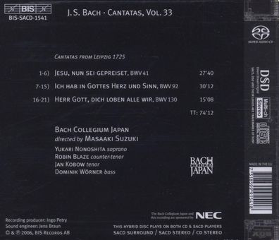 Johann Sebastian Bach (1685-1750): Johann Sebastian Bach (1685