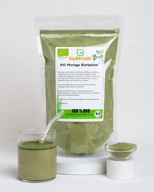 Bio Moringa Pulver 2x 500 g
