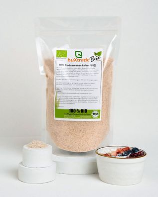 Bio Flohsamenschalen 99% Reinheit 2x 1 kg