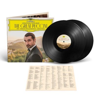 Giacomo Puccini (1858-1924): Jonathan Tetelman - The Great Puccini (180g) - - (LP