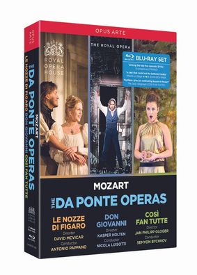 Wolfgang Amadeus Mozart (1756-1791): Die "Da Ponte-Opern" (Mitschnitte aus dem Royal