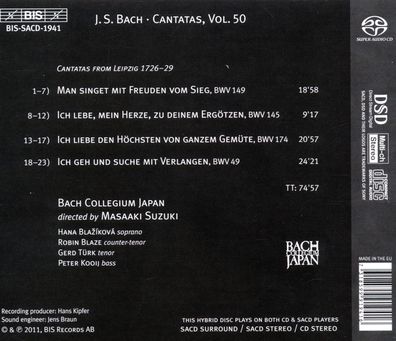 Johann Sebastian Bach (1685-1750): Johann Sebastian Bach (1685