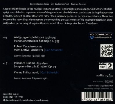 Carl Schuricht - Lucerne Festival - - (CD / C)