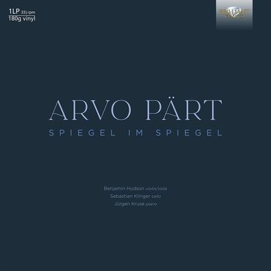Arvo Pärt: Spiegel im Spiegel (180g) - - (LP / S)