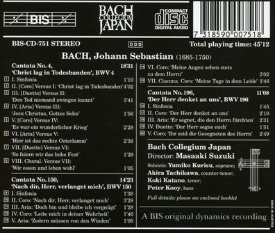 Johann Sebastian Bach (1685-1750): Johann Sebastian Bach (1685
