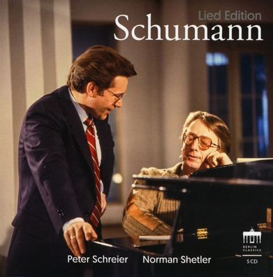 Robert Schumann (1810-1856): Lied-Edition mit Peter Schreier - - (CD / L)
