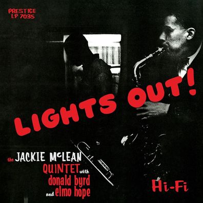 Jackie McLean (1931-2006): Lights Out! (180g) (mono) - jpc Sch