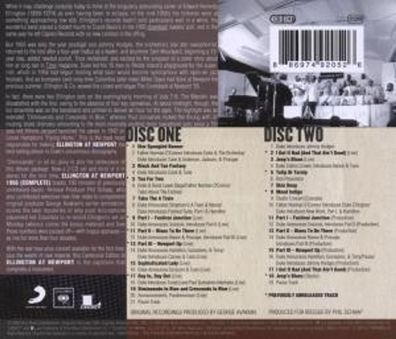 Duke Ellington (1899-1974): Ellington At Newport 1956 (Complete) - - (CD / E)