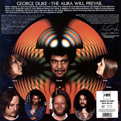 George Duke (1946-2013): The Aura Will Prevail (remastered) (180g) - - (LP / T)