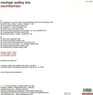 Michael Wollny: Nachtfahrten (180g) - jpc Schallplatten - (LP