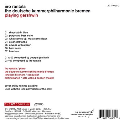 Iiro Rantala: Playing Gershwin - jpc Schallplatten - (CD / P)