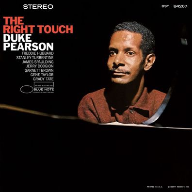 Duke Pearson (1932-1980): The Right Touch (Tone Poet Vinyl) (180g) - - (LP / T)