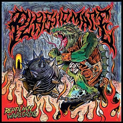 Plaguemace: Reptilian Warlords (Green Vinyl) - - (LP / R)