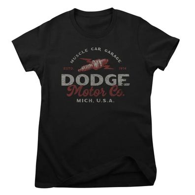 Dodge Damen T-Shirt Motor CO Girly Tee FCA-5-DGD002W
