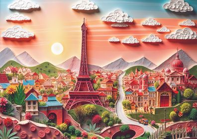 Paris aus Papier