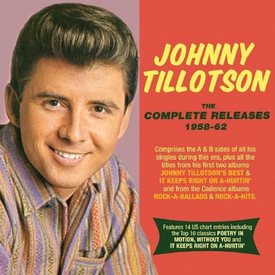 Johnny Tillotson: Johnny Tillotson: The Complete Releases 1958