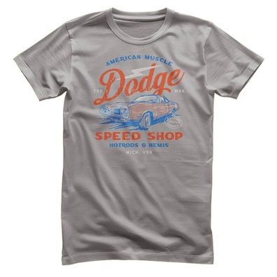 Dodge T-Shirt Hotrods &amp; Hemis FCA-1-DGD013M