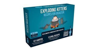 Exploding Kittens - Recipes for Disaster - Asmodee EXKD0022
