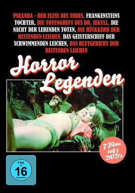 Horror Legenden (7 Filme auf 3 DVDs) - SJ Entertainment - (DV