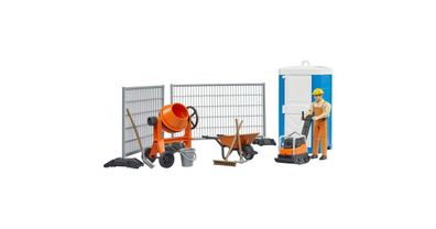 bruder bworld Baustellenset, Kulisse - BRUDER 62008 - (Spielze