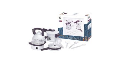 WMF Topfset (grau/schwarz) - Theo Klein 9430 - (Spielzeug / Ad