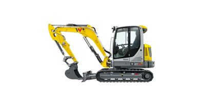 SIKU SUPER Wacker Neuson ET65 Kettenbagger, Modellfahrzeug gelb/grau - SIKU 3559 - (S