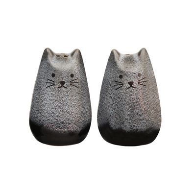 Sass & Belle, Salz- Pfefferstreuer, Salzstreuer, Pfefferstreuer, Gewürzstreuer, Katze