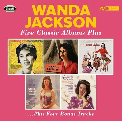 Wanda Jackson: Wanda Jackson: Five Classic Albums Plus - - (