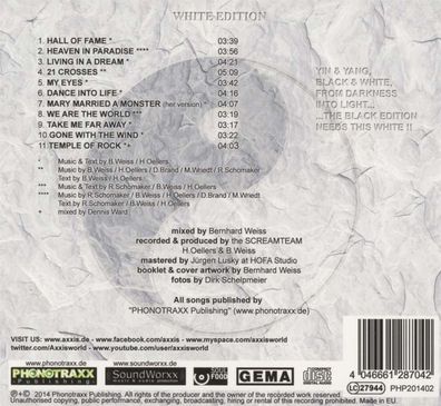 Axxis: Axxis: Kingdom Of The Night II (White Edition) - - (C