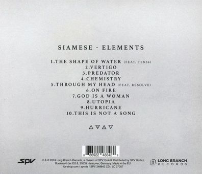Siamese: Siamese: Elements - - (CD / E)