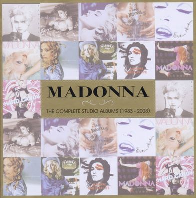 Madonna: The Complete Studio Albums (1983 - 2008) (Limited Edition) - Warner Music -