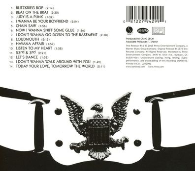 Ramones: Ramones: Ramones (40th Anniversary Edition) (Digislee