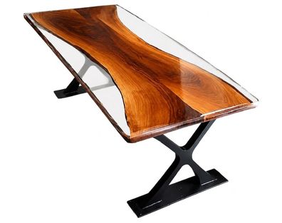 Schicker Glastisch Epoxidtisch Wohnzimmer Tische Luxus Möbel