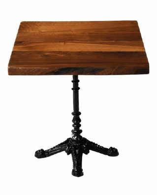 Eleganter Wohnzimmertisch Holz Metall Kombination Modern