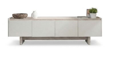 Tv Lowboard Beige Modern Edel Phonoschrank Fernsehmöbel Board