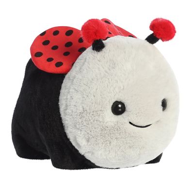 Aurora, 77214 Spudsters Marienkäfer, 25,4 cm, Plüschtier, Schwarz und Rot
