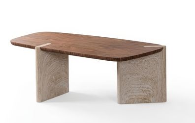 Tisch Modern Braun Edel Luxus Design Wohnzimmer Beistelltisch