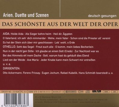 Various: Das Schönste aus der Welt der Oper: Leonie Rysanek