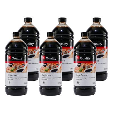 Trans Gourmet Soja-Sauce (6 x 1,0L)