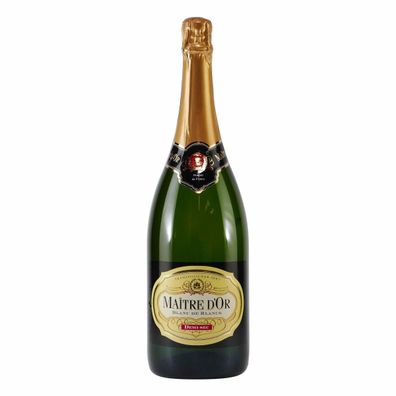 Maitre d´Or Sekt Blanc de Blancs -demi sec- 1,5L