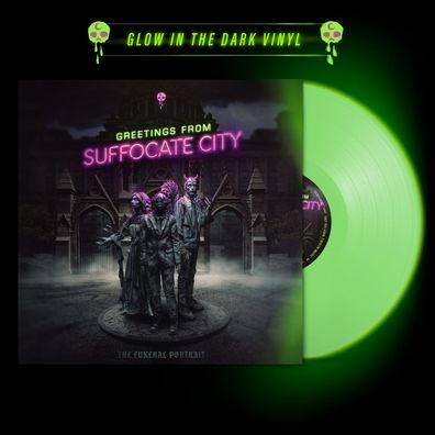 The Funeral Portrait: Greetings From Suffocate City (Glow In T