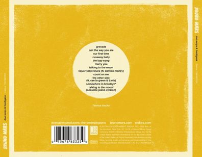 Bruno Mars: Bruno Mars: Doo-Wops & Hooligans - - (CD / D)