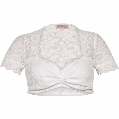 Dirndlbluse Nadine-Kosira creme - Farbe: weiß Größe: 46
