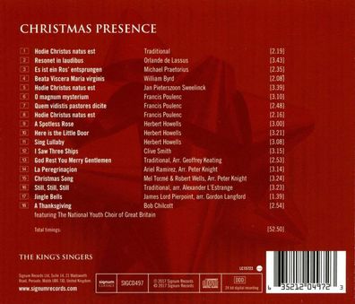 Various: Various: King's Singers - Christmas Presence - - (C