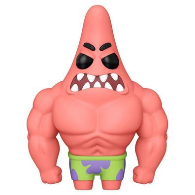SpongeBob Schwammkopf 25th Anniversary POP! Vinyl Figur Patrick w/Muscles 9 cm - Funk