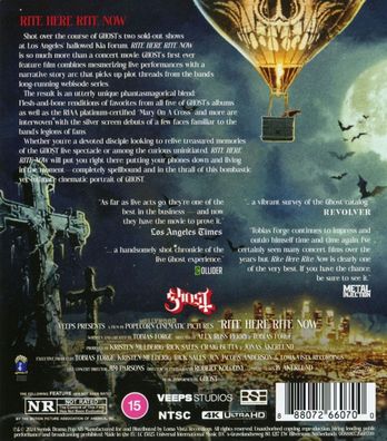 Ghost: Ghost: Rite Here Rite Now (4K Ultra HD) - - (Ultra HD