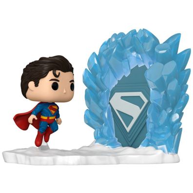 Superman (2025) POP Moments Vinyl Figuren Superman and Fortres