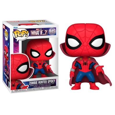 Marvel What If...? POP! TV Vinyl Figur Zombie Hunter Spidey 9